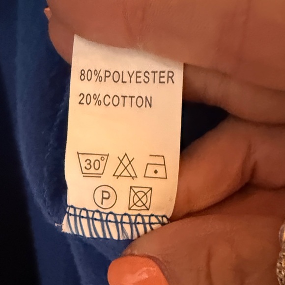 Italia Blue Soccer Track Jacket unisex small - Picture 9 of 10